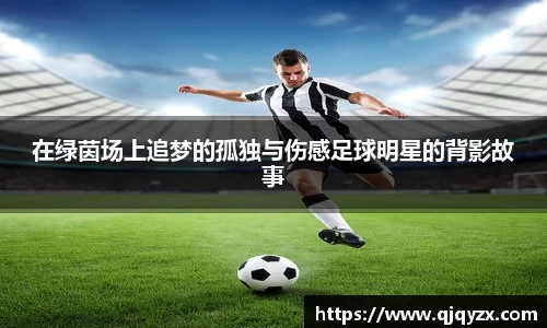 在绿茵场上追梦的孤独与伤感足球明星的背影故事
